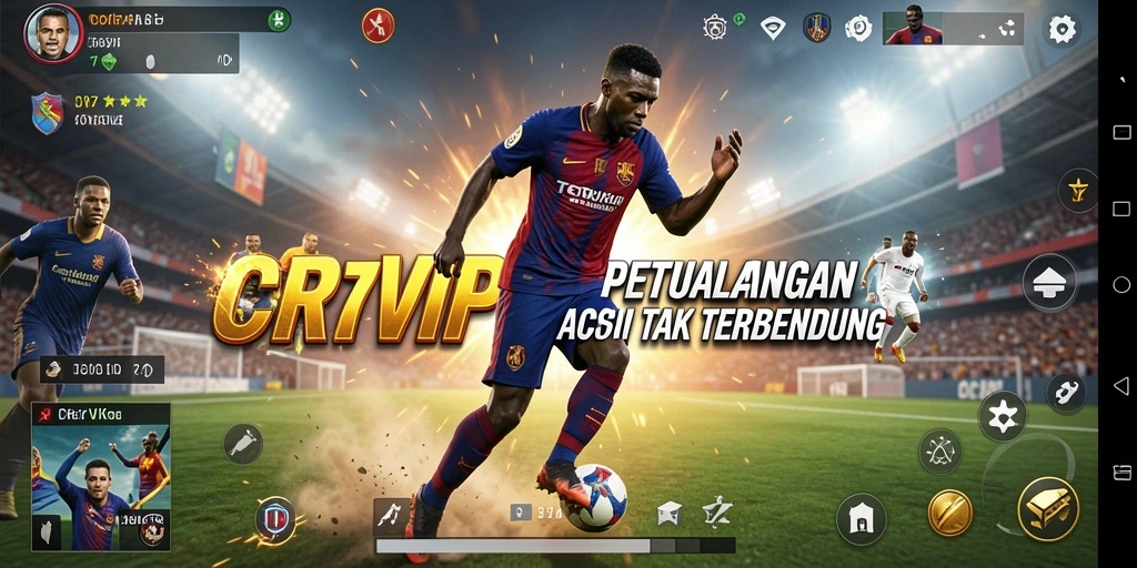 Gameplay seru CR7VIP dengan aksi yang mendebarkan.