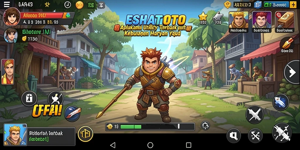 Tampilan antarmuka ESHATOTO yang menarik dan fungsional.