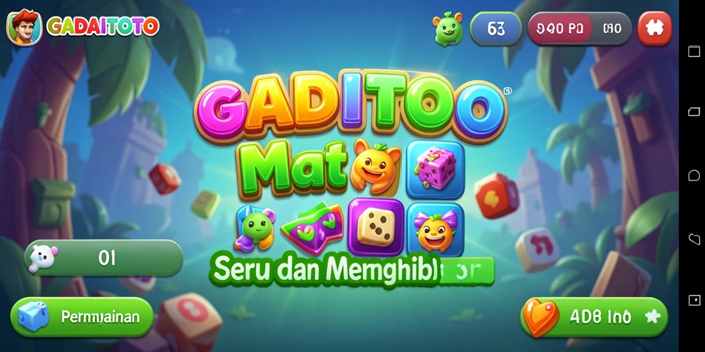 Tampilan menarik dari gameplay GADAITOTO yang seru.