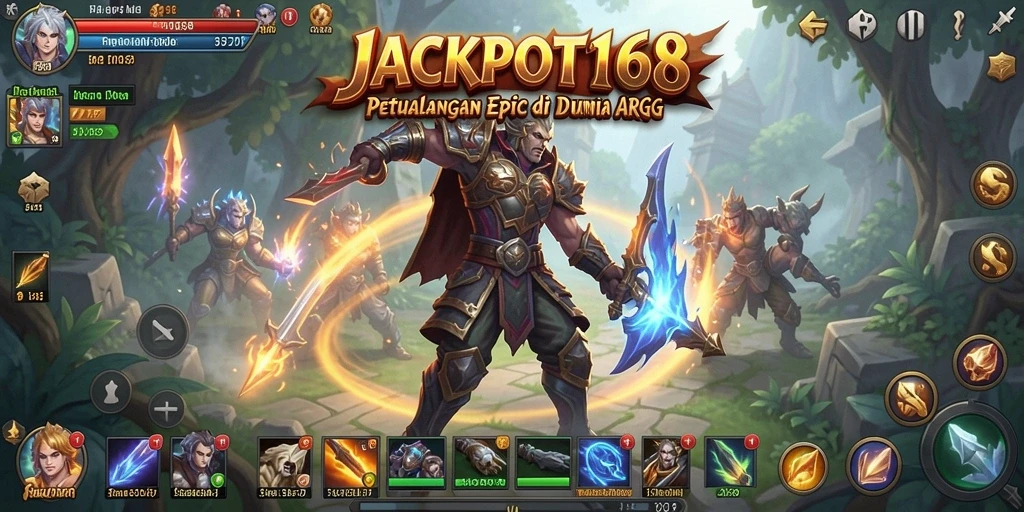 Tampilan gameplay menakjubkan dari JACKPOT168 dalam dunia ARPG.