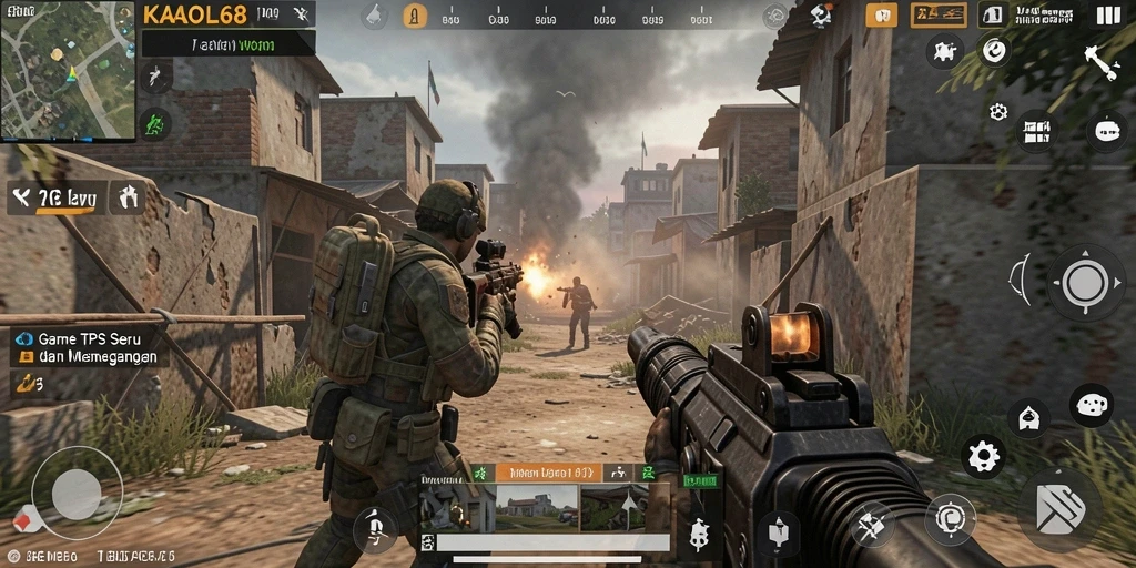 Tampilan menarik dari gameplay KAOL68 yang penuh aksi seru.