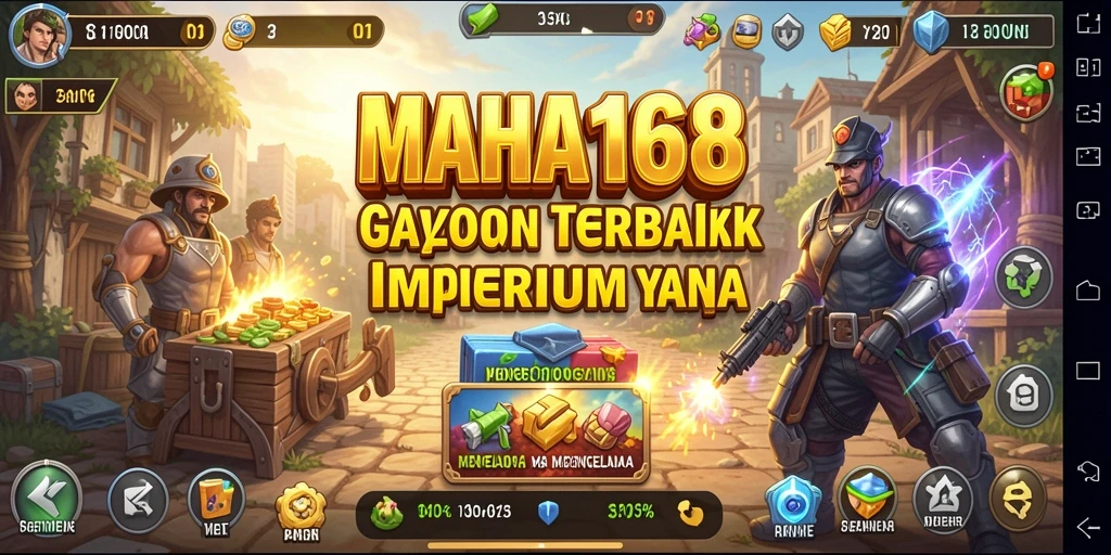 Screenshot gameplay MAHA168 menunjukkan keseruan strategi Tycoon.
