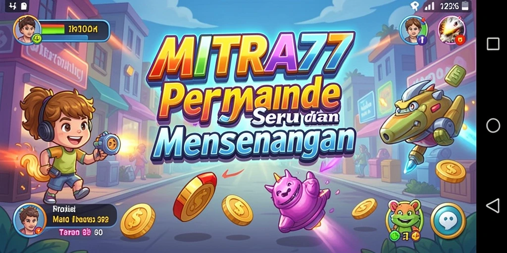 Tampilan gameplay seru dari MITRA77 dalam kategori Arcade.