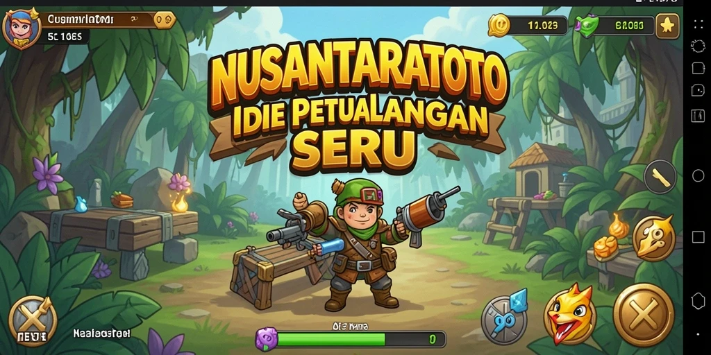 Gameplay NUSANTARATOTO menampilkan aksi otomatis yang menarik.