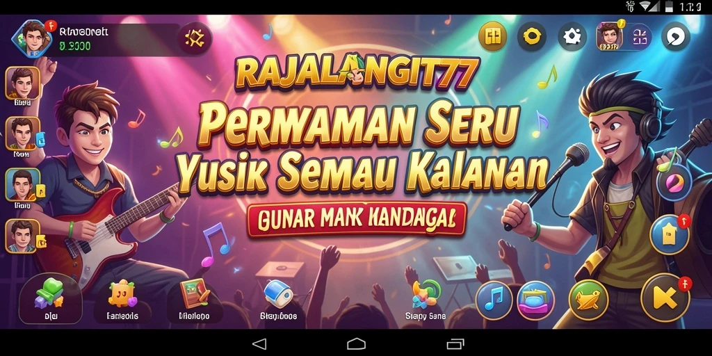 Tampilan gameplay menarik dari aplikasi RAJALANGIT77 yang penuh semangat.