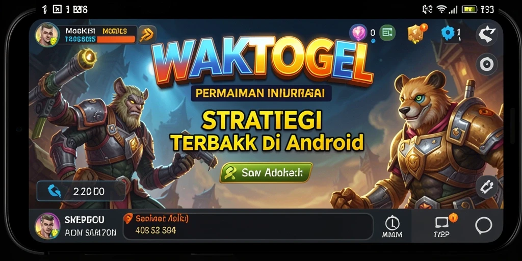 Gameplay seru dan dinamis di WAKTOGEL