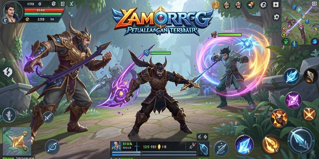 Tampilan gameplay X78 yang menakjubkan dalam dunia MMORPG.